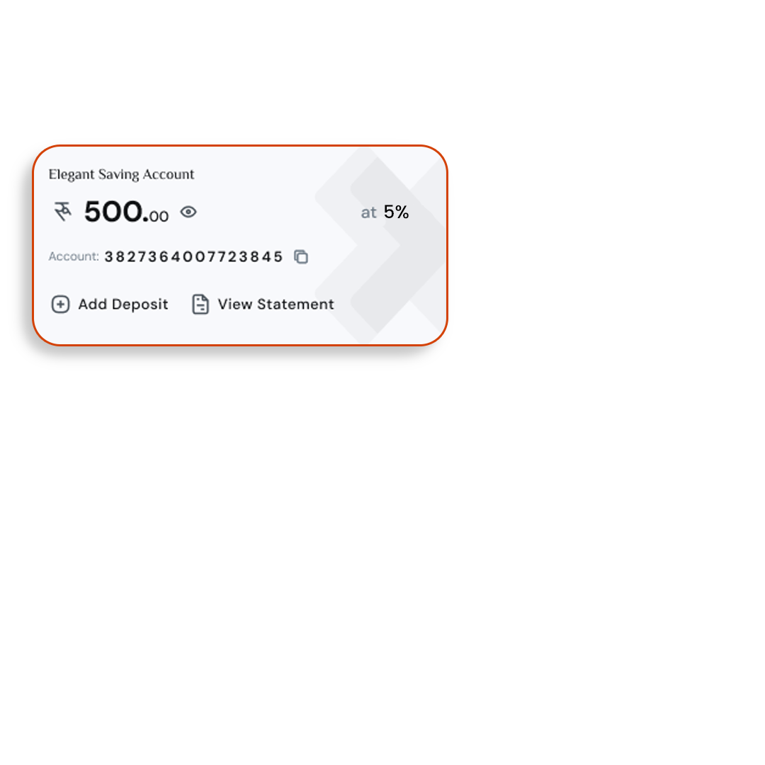 Elegant Saving Account - Hero Image 2